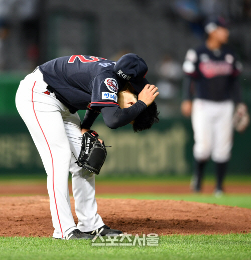[포토]박시영, 1실점으로 막았다