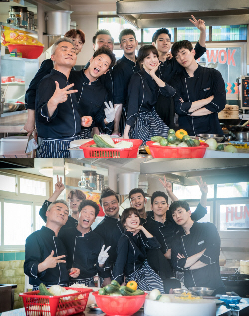 '기름진멜로' 이준호부터 정려원까지, 주방식구들의 화기애애 인증샷