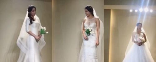 [★SNS]결혼 앞둔 미나 "어떤 웨딩드레스가 제일 예쁜가요?"