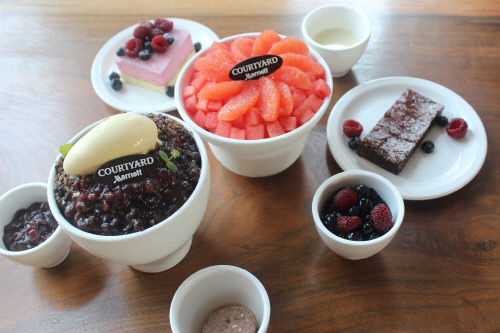 코트야드메리어트서울타임스퀘어_탐코야 빙수 프로모션