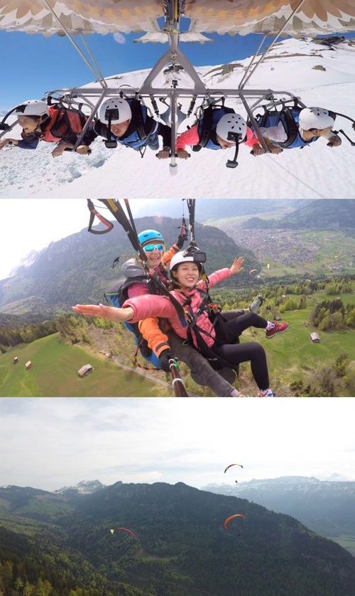 '뭉쳐야 뜬다' 설현, 알프스서 패러글라이딩 도전 "눈물까지 났다"