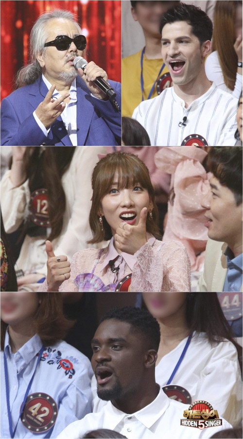 '히든싱어5' 전인권 편, 알베르토-샘 오취리-지숙 국경 초월 팬심 뿜뿜