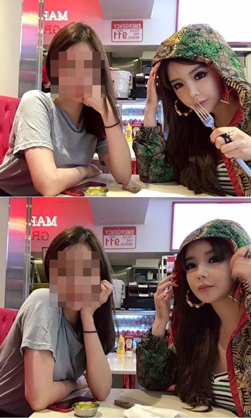 [★SNS]박봄, 변함없는 메이크업+스타일링 '방부제 미모'