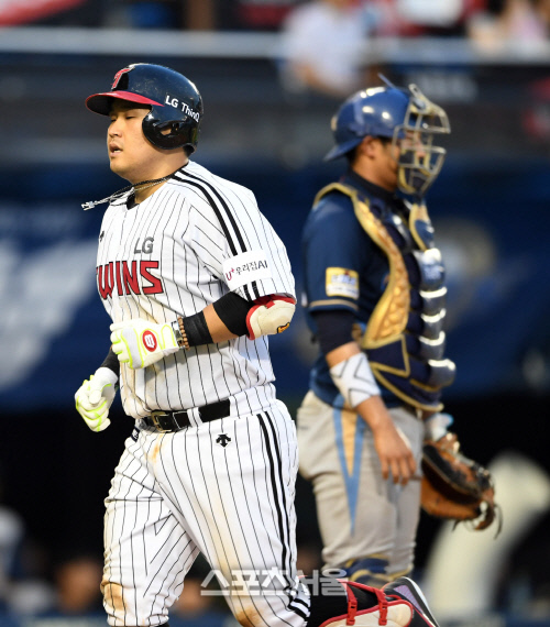 [포토]유강남, 타격감 좋아요!