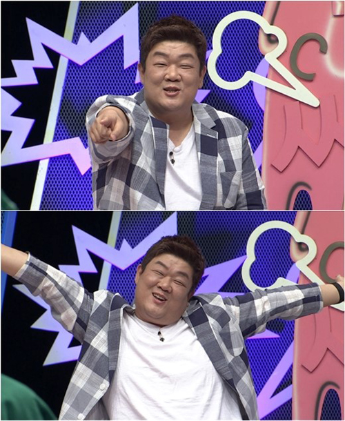 '여욱이' 김지민 "유민상이 모태솔로? 예전 여자친구 본 적 있다"