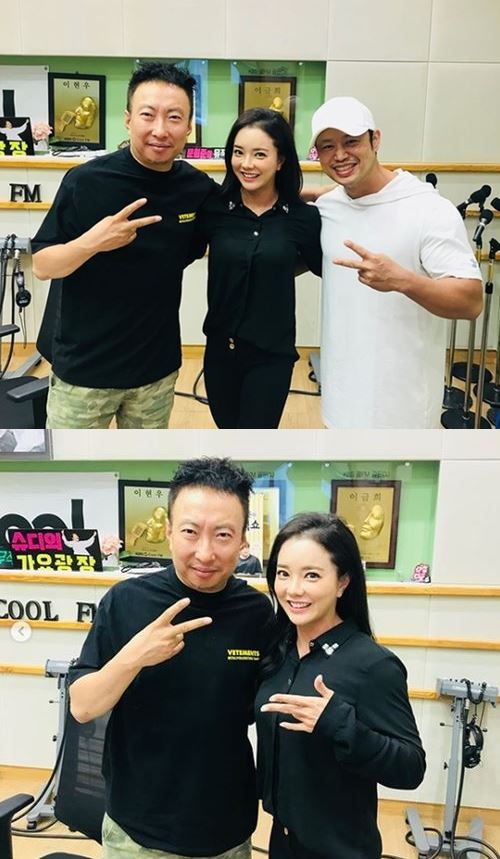 '라디오쇼' 측, 최은주X양치승 출연 인증샷 공개...'훈훈'