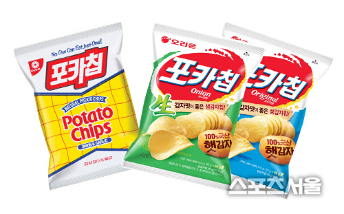 오리온 포카칩, 출시 30주년 누적매출액 1조 4천억 원 돌파!