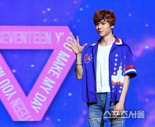 [포토] 세븐틴 버논, 쾌차했어요~!