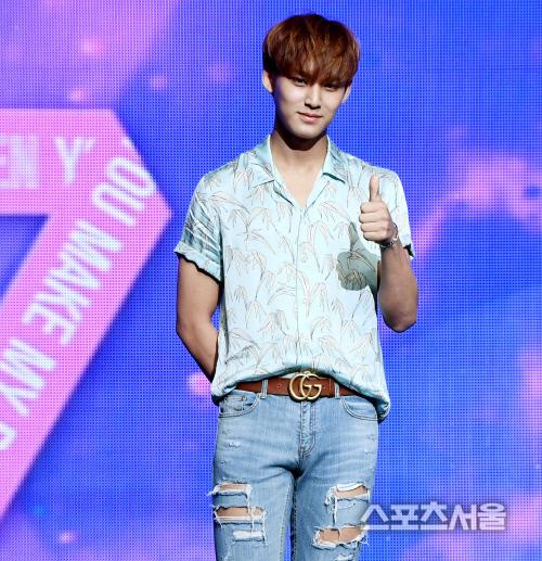 [포토] 세븐틴 민규, 엄지 척~
