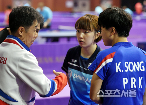 [포토] 김송이-서효원, 작전 타임~!