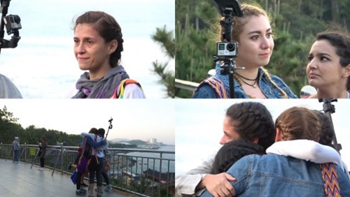 "꿈이 이뤄졌다"…'어서와2' 아비가일X파라과이 4人, 해동용궁사서 '눈물'