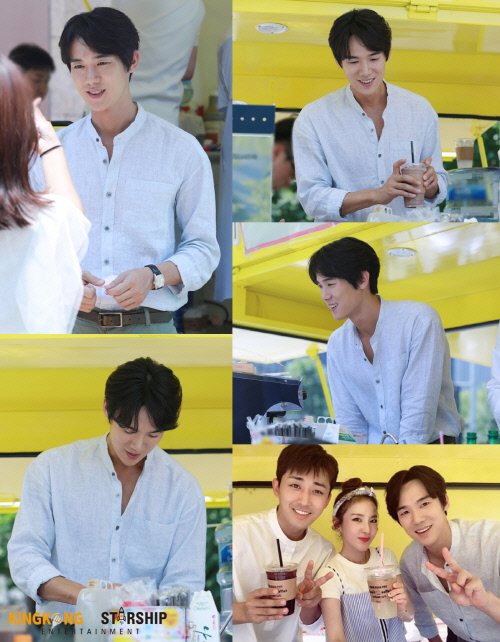 유연석의 천사미소 '커피프렌즈' 손호준X산다라박과 함께 선한영향력