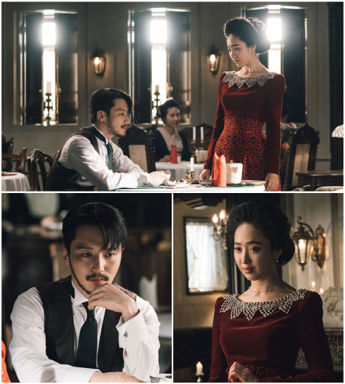 '미스터 션샤인' 김민정-변요한, 밀담 현장 포착…미묘한 결탁 맺나