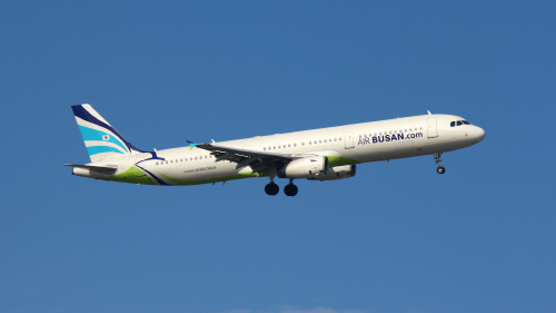 에어부산 항공기