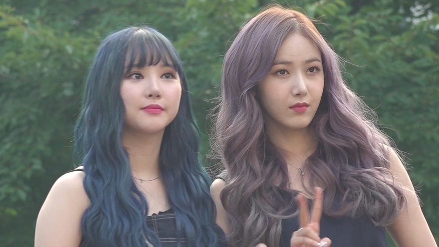 [SS쇼캠] 여자친구(GFRIEND), '피곤해도 미모는 열일 중' ('뮤직뱅크' 출근길)