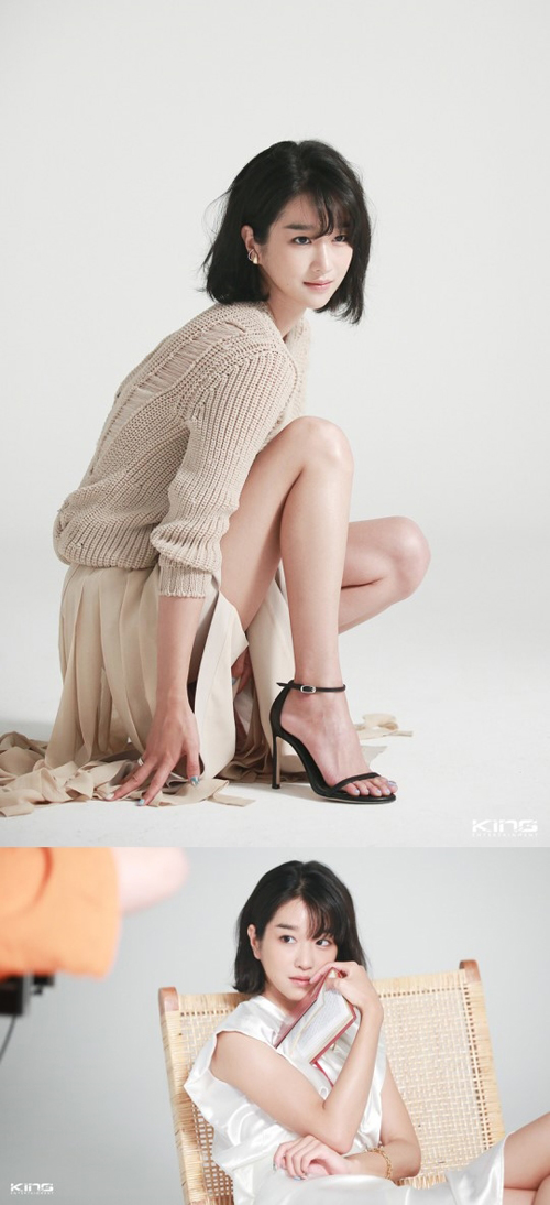 "대체불가 미모" 서예지, 비하인드 컷도 완벽 (화보)