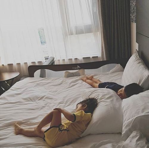 [★SNS]소유진, 자녀들과 여유로움 만끽…'제주도 백종원 호텔'