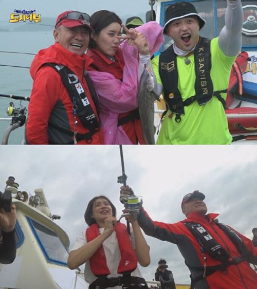 '도시어부' 장도연, 이경규X이덕화 애정 듬뿍…'마성의 매력'