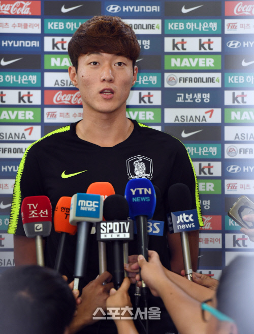 [포토]황의조, 응원부탁드립니다