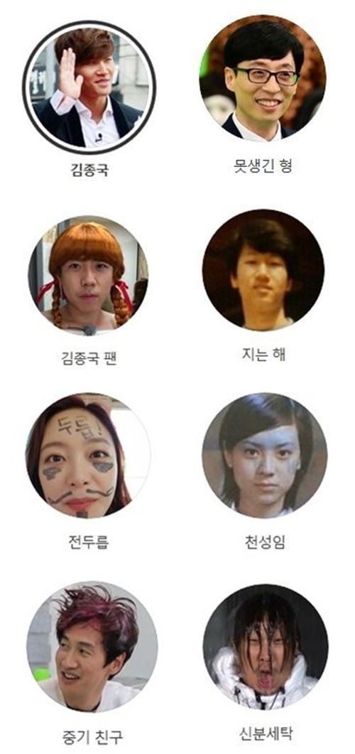 '런닝맨' 멤버 프로필 전격 변경…포털 사이트 "심의 진행 중"