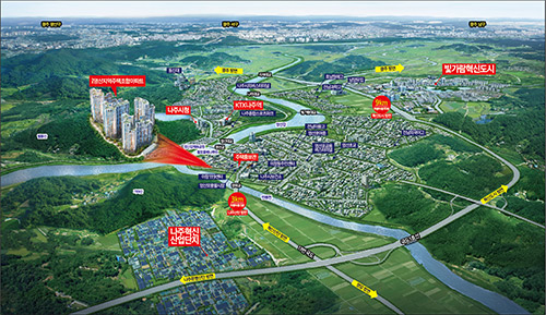 10년 만의 1군 브랜드 아파트 나주 영산 ‘금호어울림’ 눈길