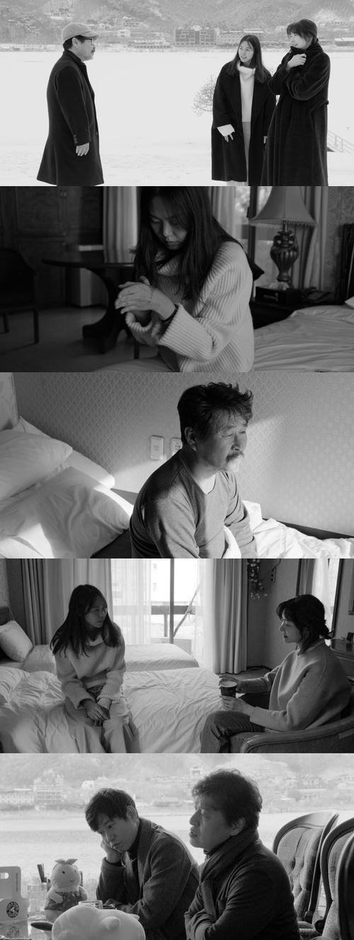 김민희X홍상수, 6번째 영화 '강변호텔' 스틸컷 공개