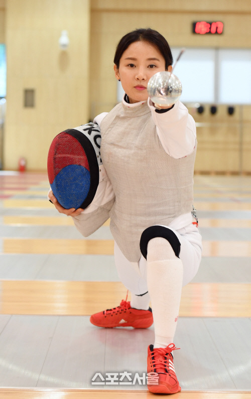 [포토] 남현희 \'매서운 눈빛\'