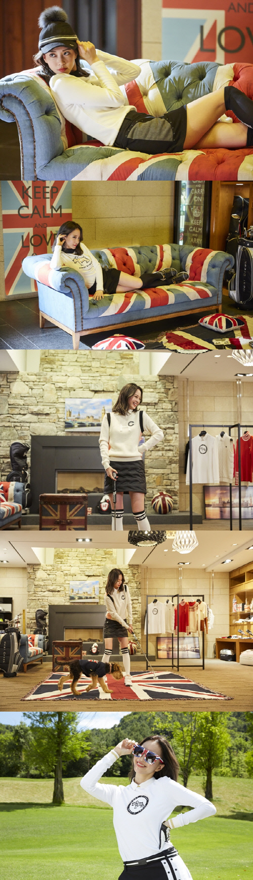 '아름다운 미소' 한예슬, CF 비하인드 컷 공개