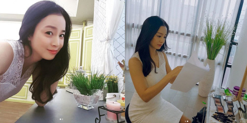 김태희, SNS 통해 근황 공개 "핸드폰 볼 새도 없이 바쁘네요"