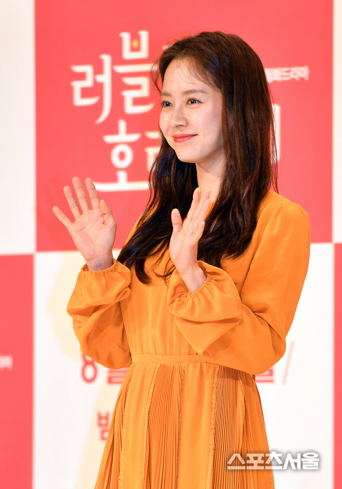 송지효, 박시후에 반했어요![포토]