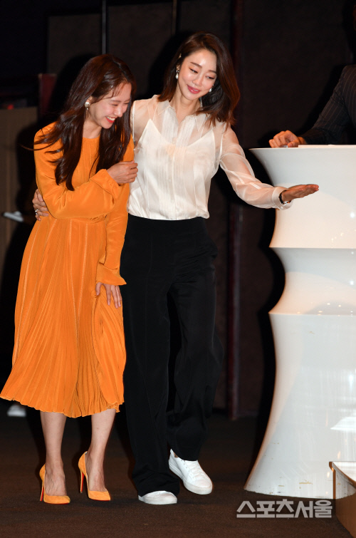 송지효 리드하는 최여진[포토]