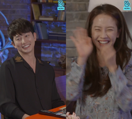 '앞터V' 송지효, 박시후 덕분에 새로 얻은 별명 '국민 여동생'