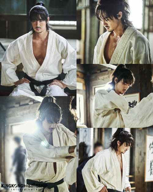 '미스터션샤인' 유연석, 유도 삼매경 포착…노력의 결과