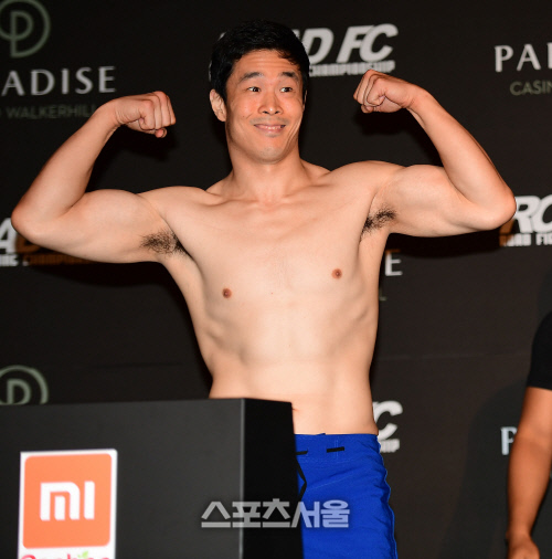 미들급 2대 챔피언 이은수, 일본의 챔피언 미즈노 타츠야를 반드시 꺽는다[포토]