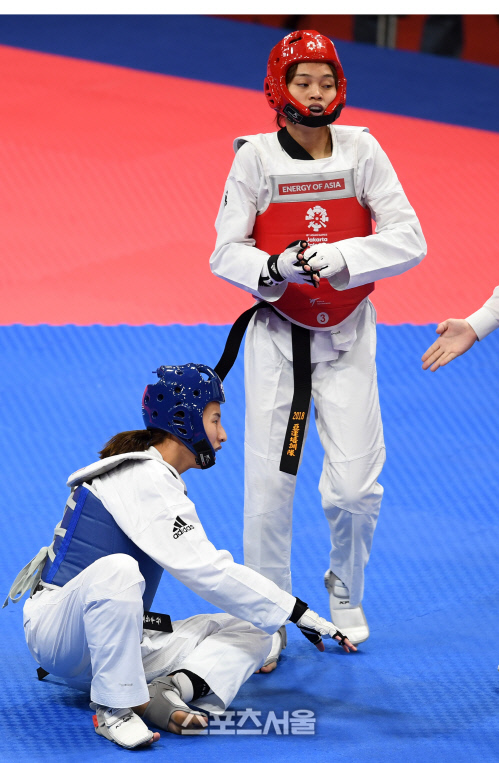 [포토] 하민아, 아쉬운 은메달