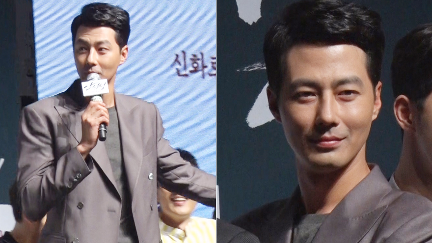 [SS쇼캠] 조인성, 돌발 행동부터 입담까지 '매력 폭발' ('안시성' 제작보고회)