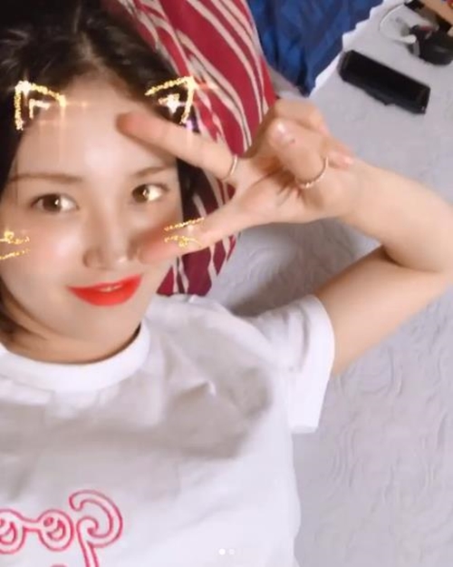 [★SNS]전소미, JYP 결별 후 전하는 첫 근황…애완묘와 휴식 중