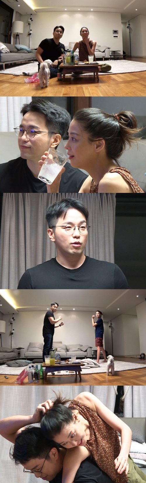 '동상이몽2' 한고은♥신영수, 종합격투기 마니아 "갈비뼈 부러진 적 有"