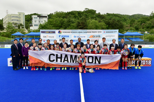 [자카르타AG] 여자 하키도 일본에 분패, 동메달 결정전行