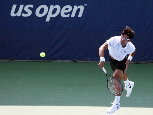 정현 US OPEN 1R(라코스테)