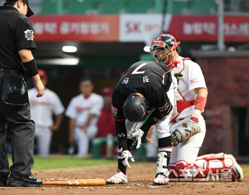 [포토] kt 정현, 서머리그도...부상 조심!