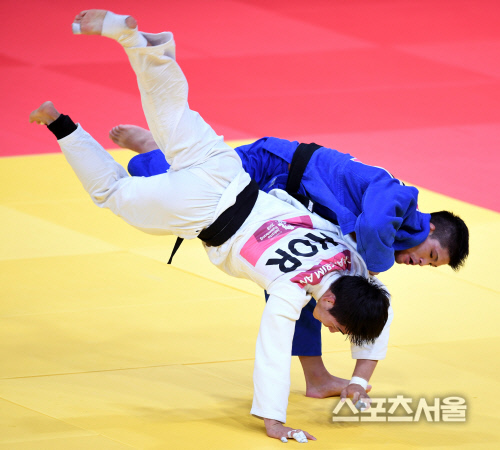 [자카르타AG]둘째날은 일본의 벽에 막힌 한국 유도…안창림-김성연 銀 획득