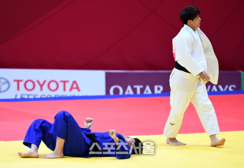 [포토] 유도 女 78kg급 박유진, 아쉬운 패배 '은메달'
