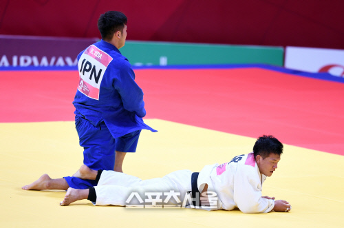 [포토] 유도 조구함, 결승서 좌절 '은메달'