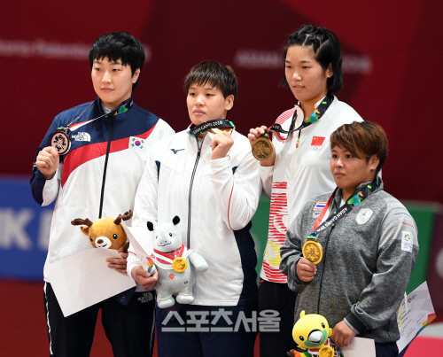 [포토] 유도 여자 78kg급 박유진, 은메달