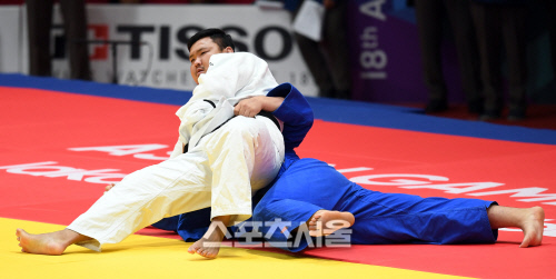 [포토] 유도 김성민, 금메달 차지