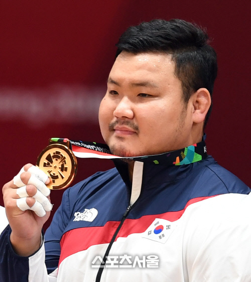 [포토] 유도 김성민, 100kg 이상급 금메달 수확