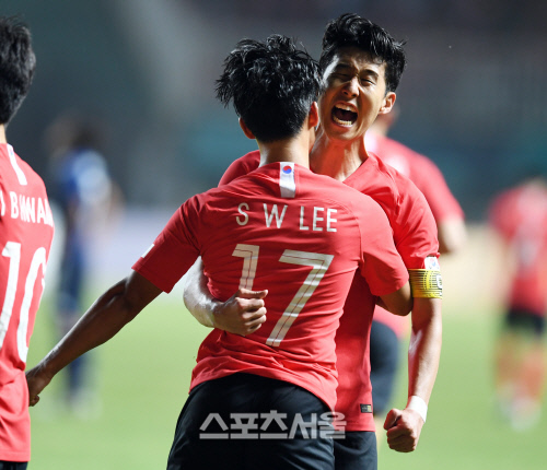 배구~야구~축구 한일전 3연승 마침표 찍은 김학범호[한국축구 금메달]
