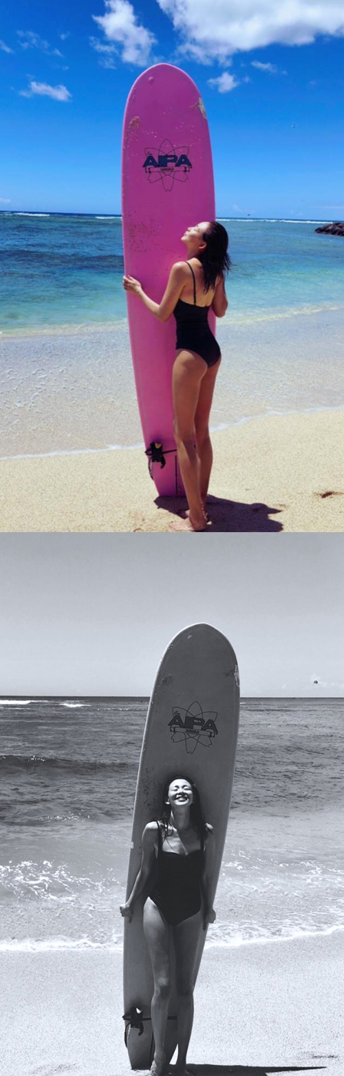 야노 시호, 수영복으로 완성한 '각선美' [★SNS]