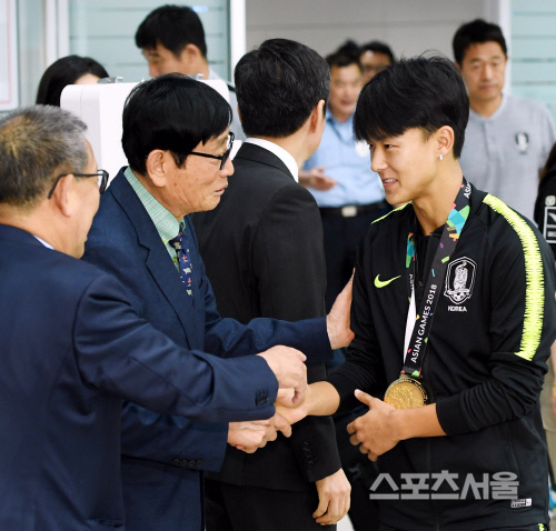 [포토] 이승우, 금메달 갖고 왔습니다~!